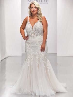 Morilee Bethany Mermaid Designer wedding dresses San Diego