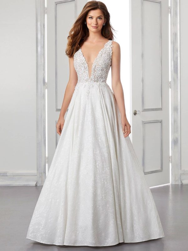 Morilee Betsey A Line Affordable wedding dresses San Diego