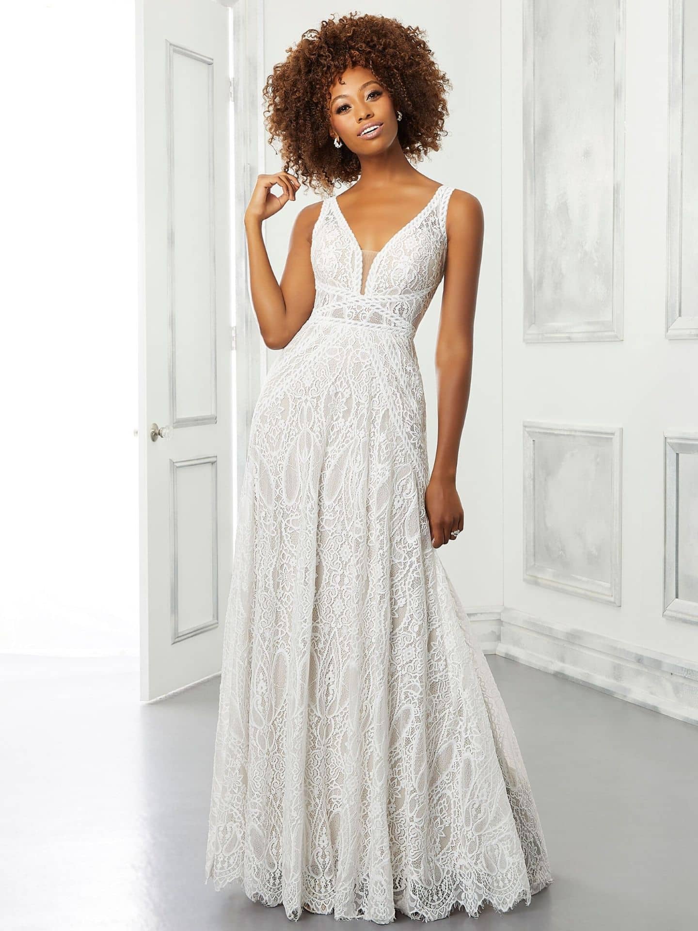 Morilee Brooke A line Wedding dress shop San Diego