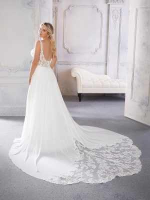 Morilee Caitlin A line Wedding gown alterations San Diego