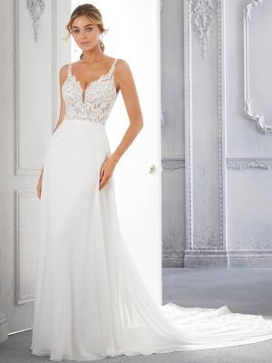 Morilee Caroline A Line wedding dress