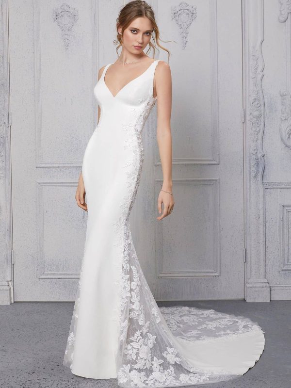 Morilee Carrie sheath wedding dress