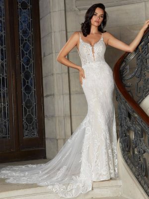Morilee Chantrelle fit and flare wedding dress