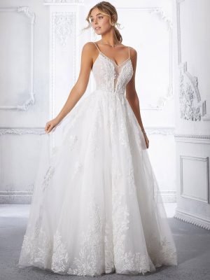 Morilee Christianna A Line Bridal fashion trends 2025