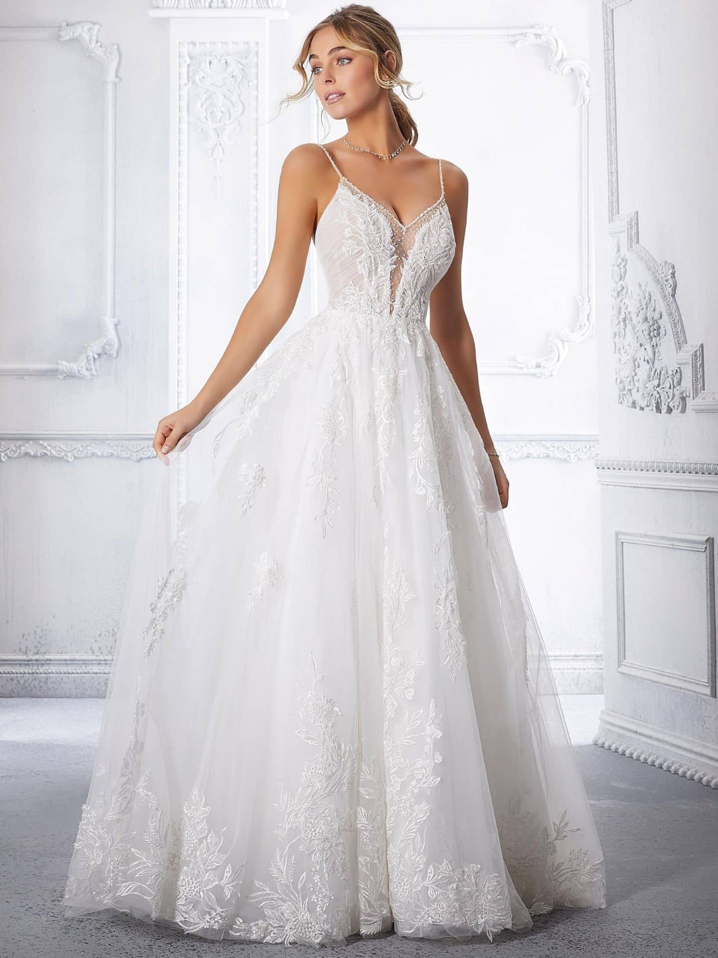 Morilee Christianna A Line Bridal fashion trends 2025