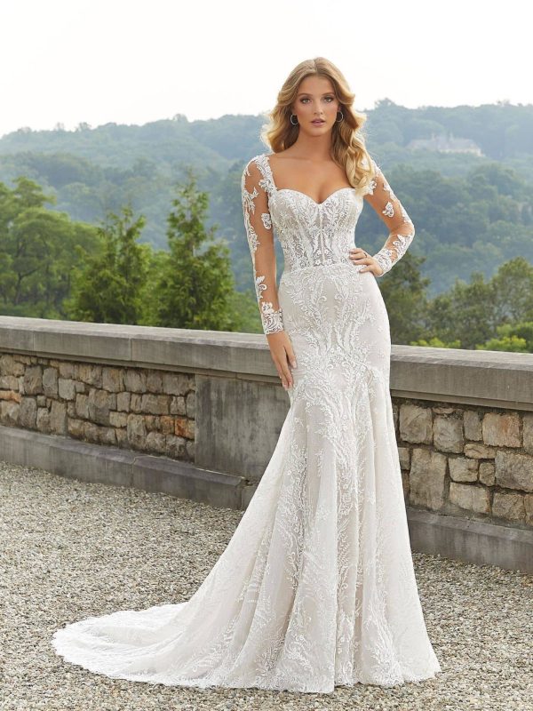 Morilee Dauphine fit and flare wedding dress