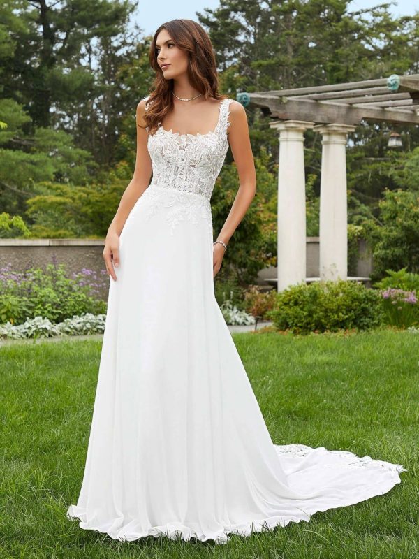 Morilee Dawn A line wedding dress