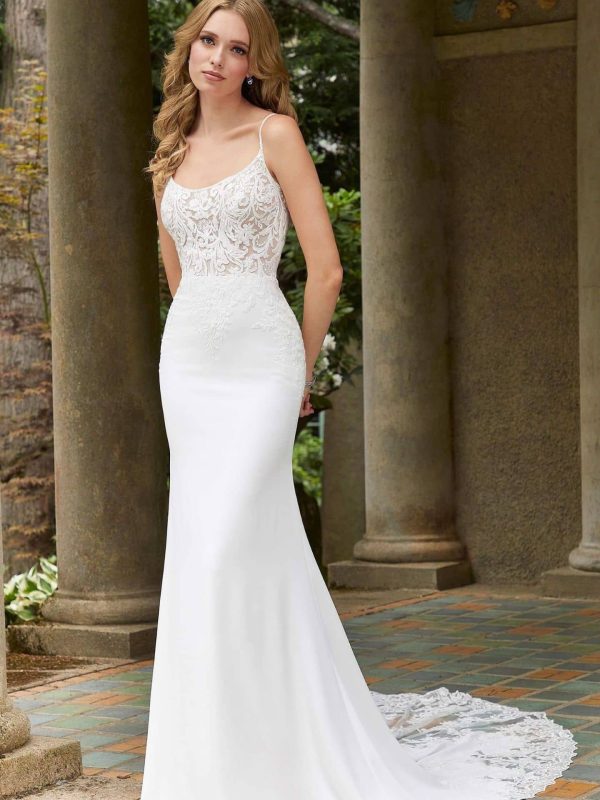 Morilee Diane fit and flare wedding dress