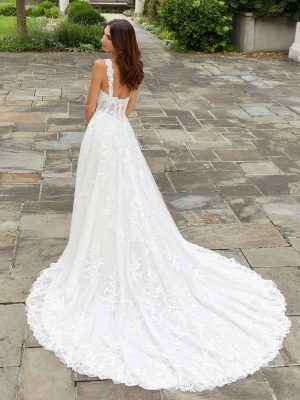 Morilee Dierdre A line Handmade wedding dresses USA