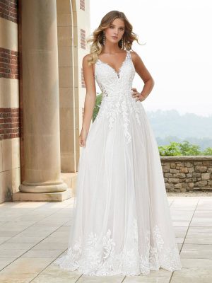 Morilee Dina A Line wedding dress