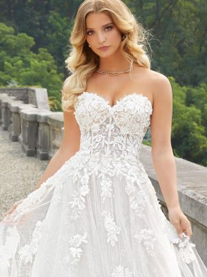 Morilee Divina A line Bridal gown San Diego showroom