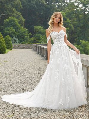 Morilee Divina A line wedding dress