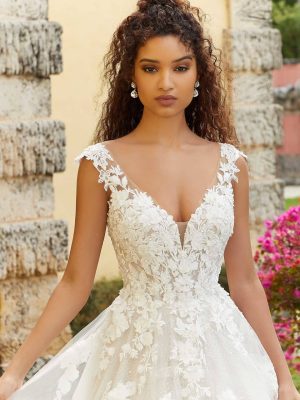 Morilee Fiorenza ball gown Wedding gown alterations San Diego