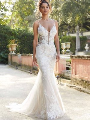 Morilee Fortunata fit and flare wedding dress