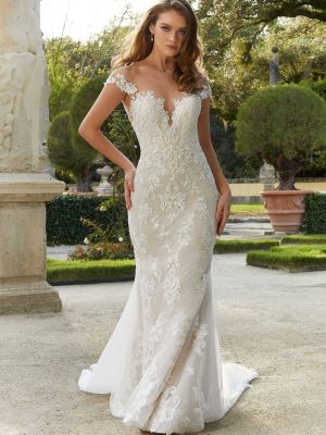 Morilee Francesca Fit and Flare Bridal gown shopping San Diego