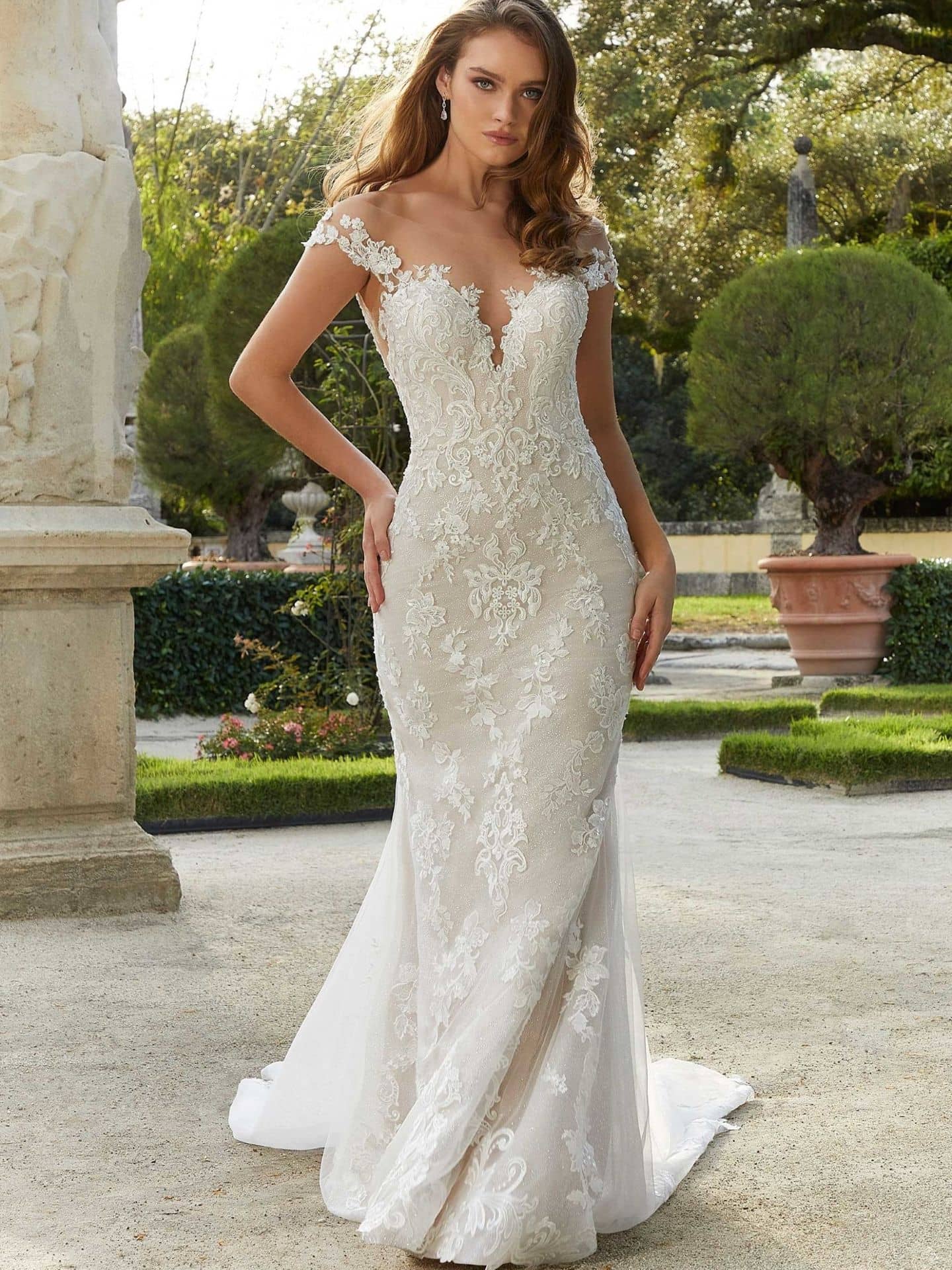 Morilee Francesca Fit and Flare Bridal gown shopping San Diego