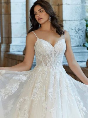 Morilee Gabrielle A line Luxury wedding gowns San Diego