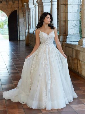 Morilee Gabrielle A line wedding dress