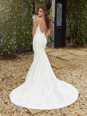 Morilee Gia Fit and Flare Luxury wedding gowns San Diego