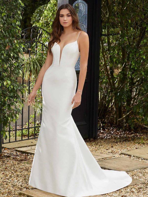 Morilee Gia Fit and Flare wedding dresses