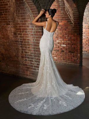 Morilee Heloise fit and flare Luxury wedding gowns San Diego