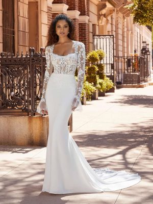 Morilee Jade Fit and Flare wedding dresses