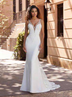 Morilee Jamie Fit and Flare wedding dresses