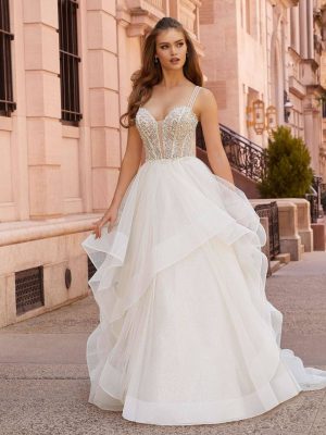 Morilee Janine Ball Gown Top rated wedding dress store San Diego