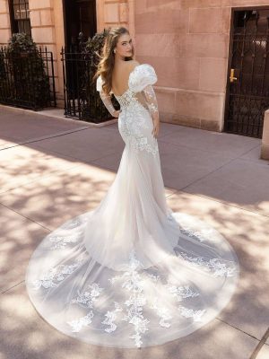 Morilee Jordanna Fit and Flare Mermaid Southern California bridal shop