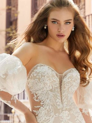 Morilee Jordanna Fit and Flare Mermaid Vintage wedding dress collection