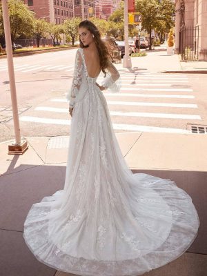 Morilee Josephine A Line Unique wedding dress designs