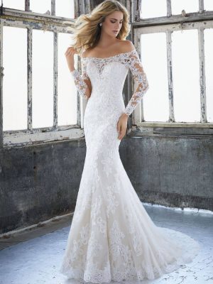 Morilee Karlee fit and flare San Diego bridal fashion