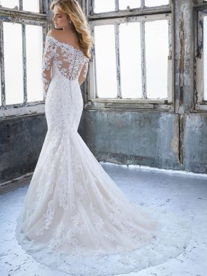 Morilee Karlee fit and flare Top rated wedding dress store San Diego