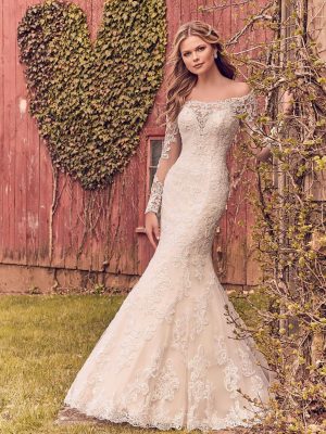 Morilee Karlee fit and flare Wedding dress stores near me