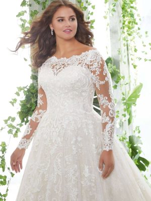 Morilee Patience Ball Gown Plus size wedding dresses San Diego