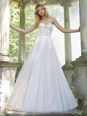 Morilee Pierette A Line Bridal boutique San Diego