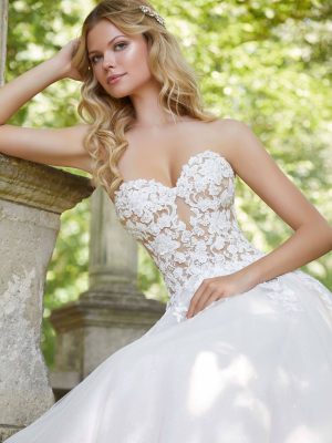 Morilee Pierette A Line Elegant wedding dresses for brides