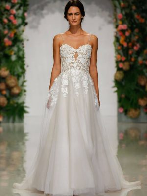 Morilee Pierette A Line Top rated wedding dress store San Diego