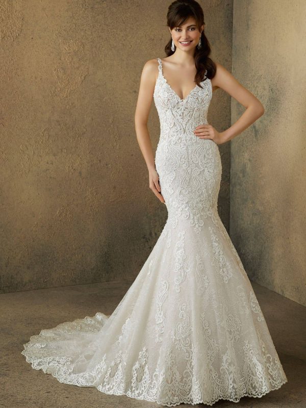 Morilee Renee mermaid Handmade wedding dresses USA