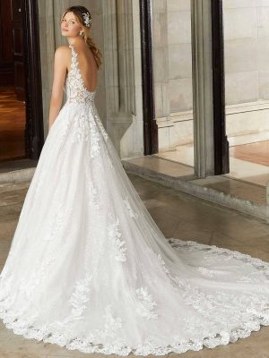 Morilee Sansa ball gown Ethereal wedding dresses for outdoor weddings