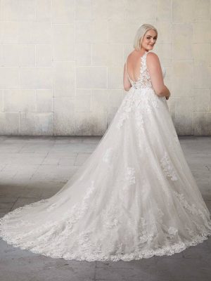 Morilee Sansa ball gown Lace wedding dresses San Diego