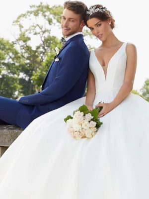 Morilee Sara ball gown San Diego bridal fashion
