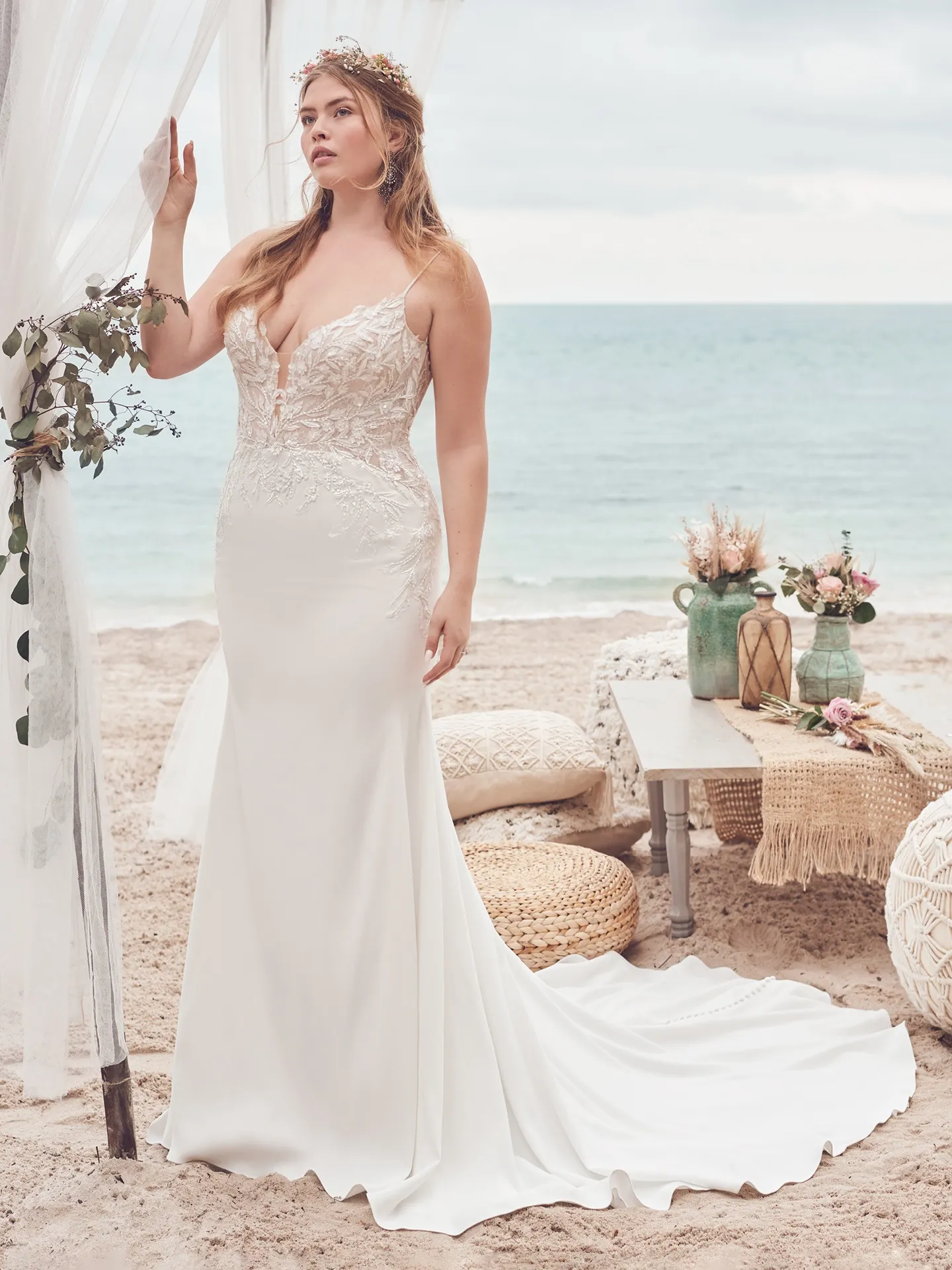 Rebecca Ingram Alda Ethereal wedding dresses for outdoor weddings