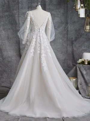 Rebecca Ingram Alexandria A Line Affordable bridal gowns online 1