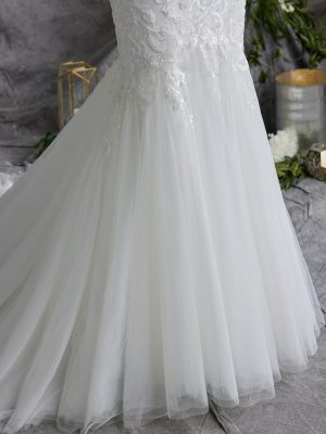 Rebecca Ingram Beatrice Fit and Flare Best bridal shop in San Diego