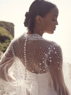 Rebecca Ingram Clover Sheath Wedding Dress 23RS059A01 PROMO9 DW Ethereal wedding dresses for outdoor weddings