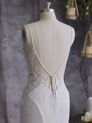 Rebecca Ingram Dionne Sheath Bridal gown San Diego showroom