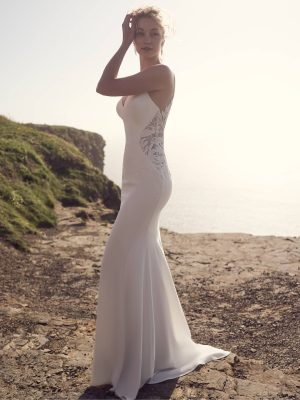 Rebecca Ingram Dionne Sheath Bridal gown shopping San Diego 1
