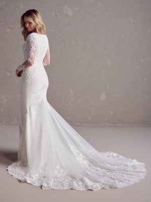 Rebecca Ingram Felicia Leigh Fit and Flare San Diego bridal store