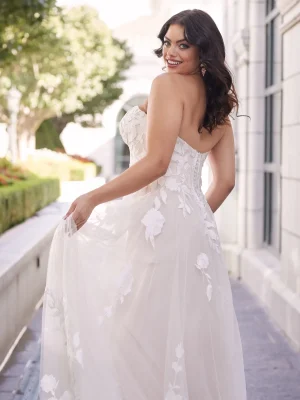 Rebecca Ingram Hattie Lane A Line Bespoke wedding dresses worldwide